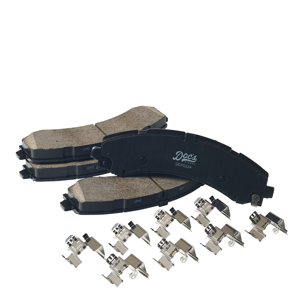 Doc's Diesel Ram 6.7L Cummins 3500 DRW Ceramic Rear Brake Pads 2019-2026