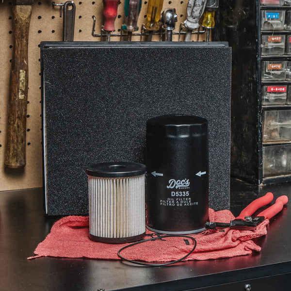 Doc's Diesel Dodge RAM 5.9L Cummins Filter Set 2000-2002 Lifestyle
