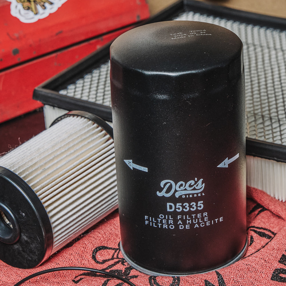 Doc's Diesel Dodge RAM 5.9L Cummins Filter Set 2003-2009 Lifestyle