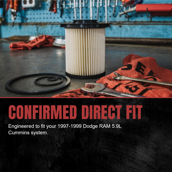 Doc's Diesel Dodge Ram 5.9L Cummins Fuel Filter 1997-1999