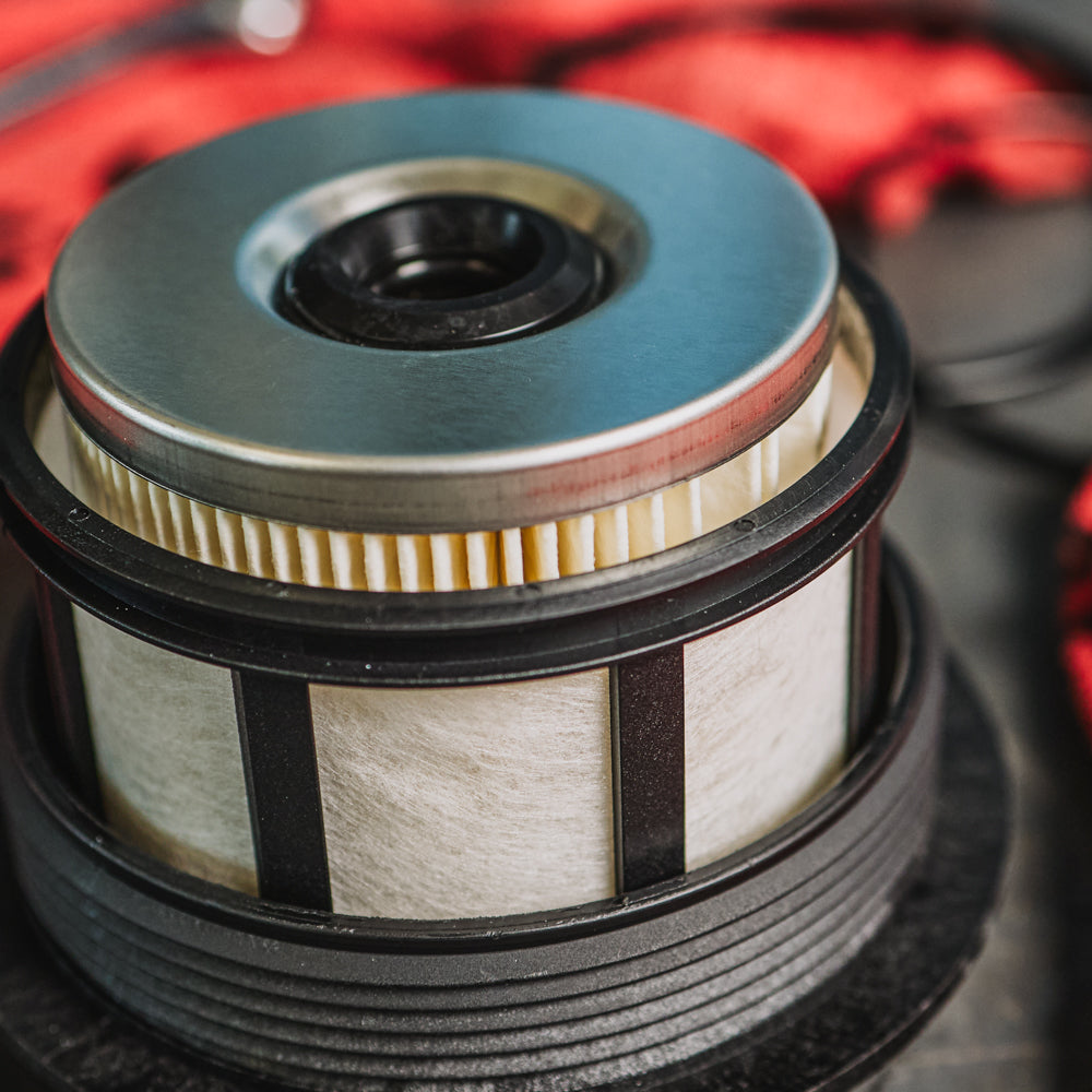 Doc's Diesel Ford 7.3L Powerstroke Fuel Filter w/ Cap 1999-2003 Lifestyle