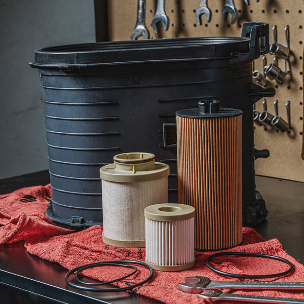 Doc's Diesel Ford 6.0L Powerstroke Filter Set 2003-2007 Lifestyle