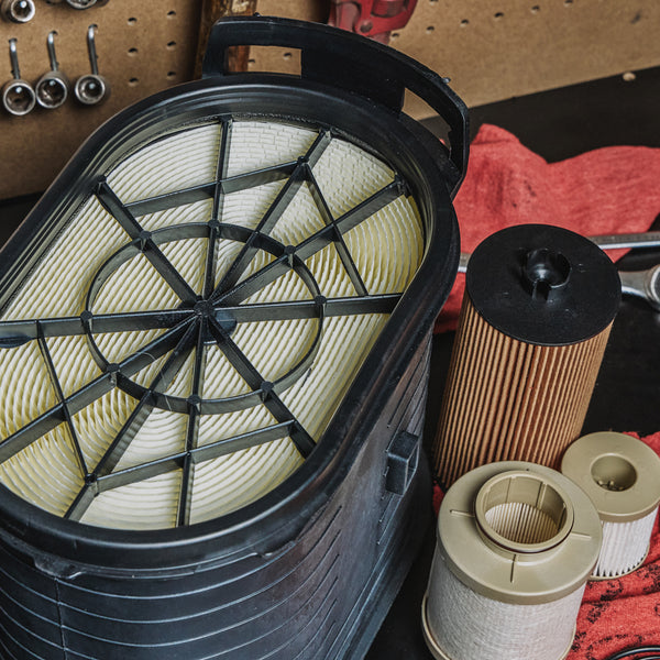 Doc's Diesel Ford 6.0L Powerstroke Filter Set 2003-2007 Lifestyle