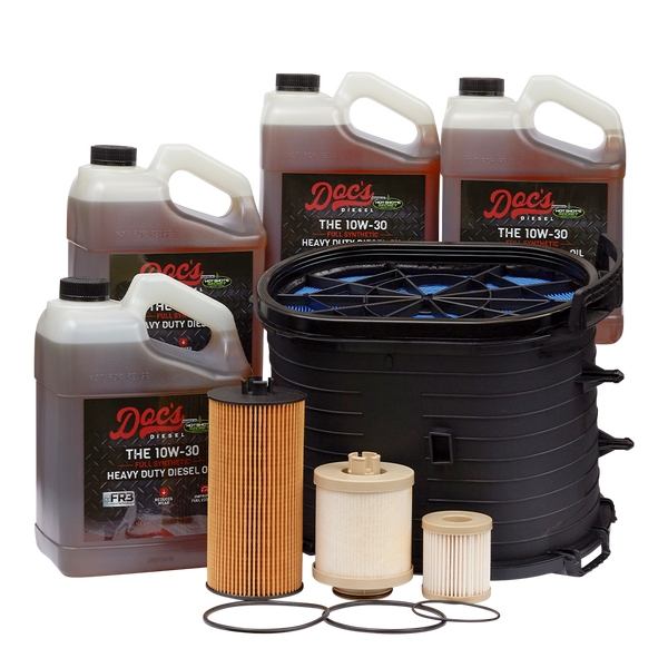 Doc's Ford 6.0L Powerstroke 10W-30 Full Synthetic Oil + Filter Maintenance Kit 2003-2007 brand_Hot Shot's Gallons 4