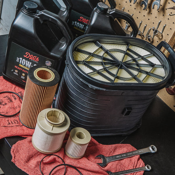 Doc's Diesel Ford 6.0L Powerstroke 10W-30 Full Synthetic Oil + Filter Maintenance Kit 2003-2007 brand_Doc's Diesel