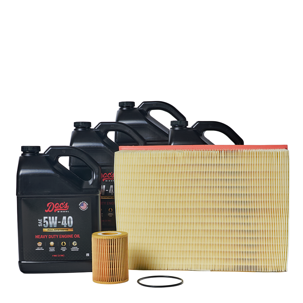 Doc's Diesel Mercedes-Benz Sprinter 5W-40 Full Synthetic Oil Change Kit 2500 2010-2021, 3500 2010-2022, 3500XD 2019-2022, 4500 2022-2023