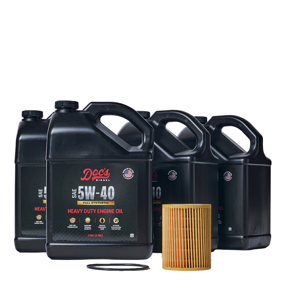 Doc's Diesel Mercedes-Benz Sprinter 5W-40 Full Synthetic Oil Change Kit 2500 2010-2021, 3500 2010-2022, 3500XD 2019-2022, 4500 2022-2023