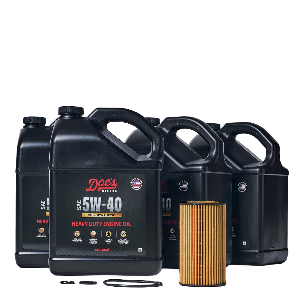 Doc's Diesel Mercedes-Benz Sprinter 5W-40 Full Synthetic Oil Change Kit 2500/3500 2014-2017, 2500/3500/3500XD 2020-2022, 2023