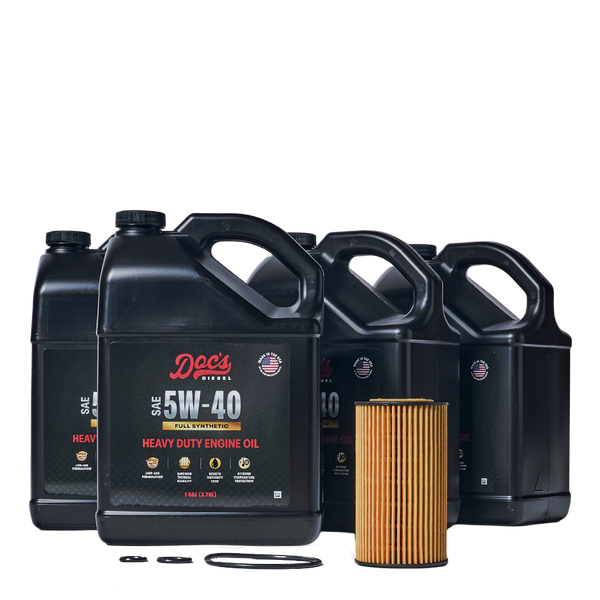Doc's Diesel Mercedes-Benz Sprinter 5W-40 Full Synthetic Oil Change Kit 2500/3500 2014-2017, 2500/3500/3500XD 2020-2022, 2023