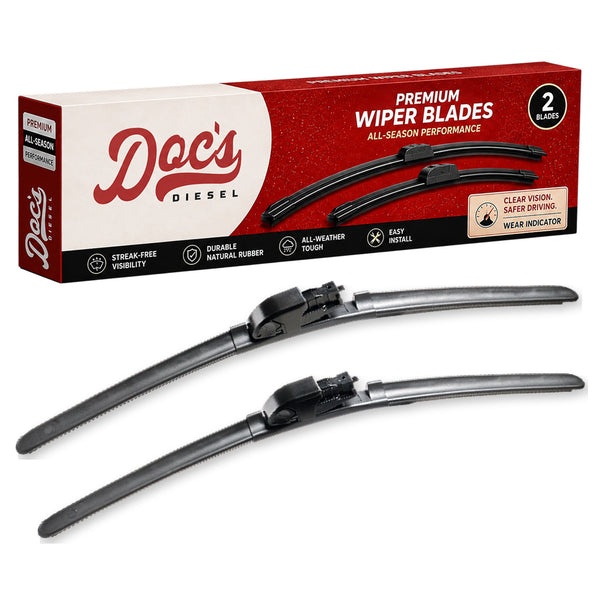 Doc's Diesel All-Season Beam Wiper Blades Front 16"