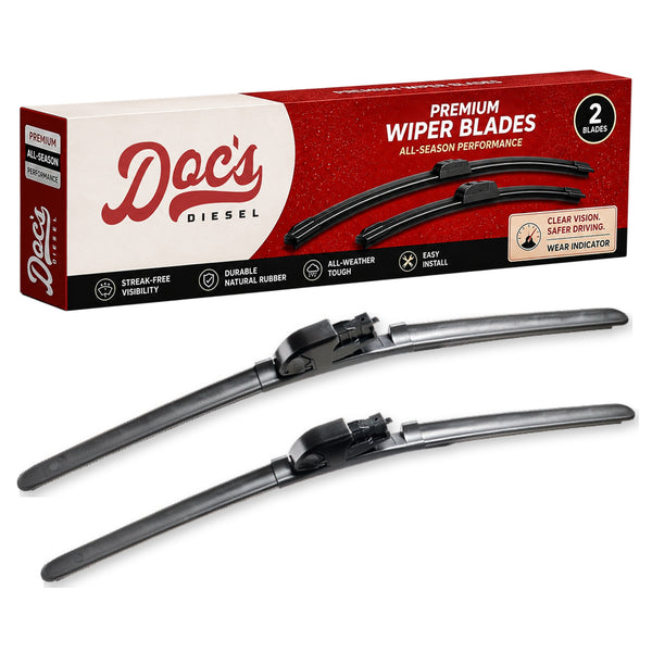 Doc's Diesel All-Season Beam Wiper Blades Front 18"