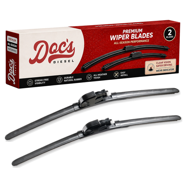 Doc's Diesel All-Season Beam Wiper Blades Front 18