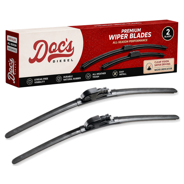 Doc's Diesel All-Season Beam Wiper Blades Front 20"