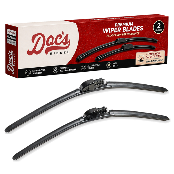 Doc's Diesel All-Season Beam Wiper Blades Front 22