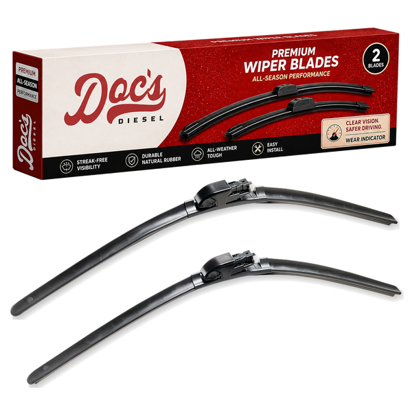 Doc's Diesel All-Season Beam Wiper Blades Front 24