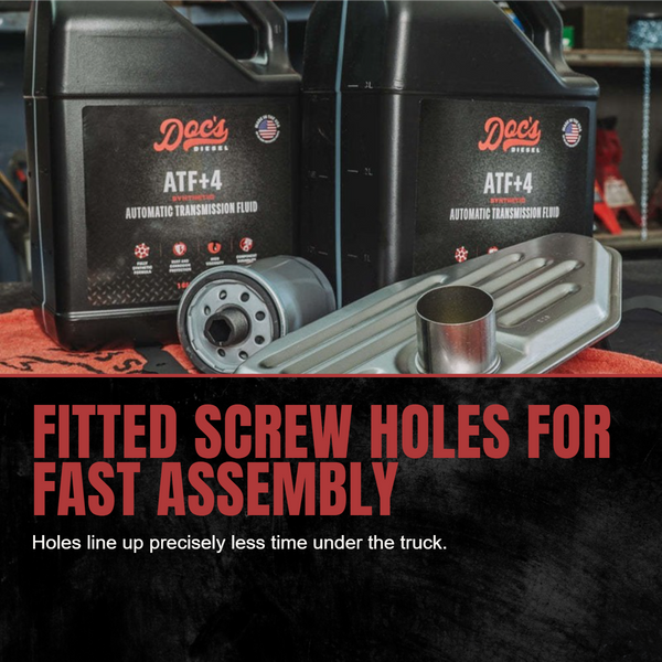 Doc's Diesel Dodge RAM 6.7L Cummins 68RFE Transmission Filter Kit 2003-2010 (4WD), 2011-2024 (2WD or 4WD)