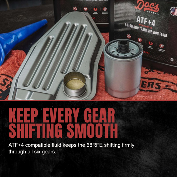 Doc's Diesel Dodge RAM 6.7L Cummins 68RFE Transmission Filter Kit 2003-2010 (2WD)
