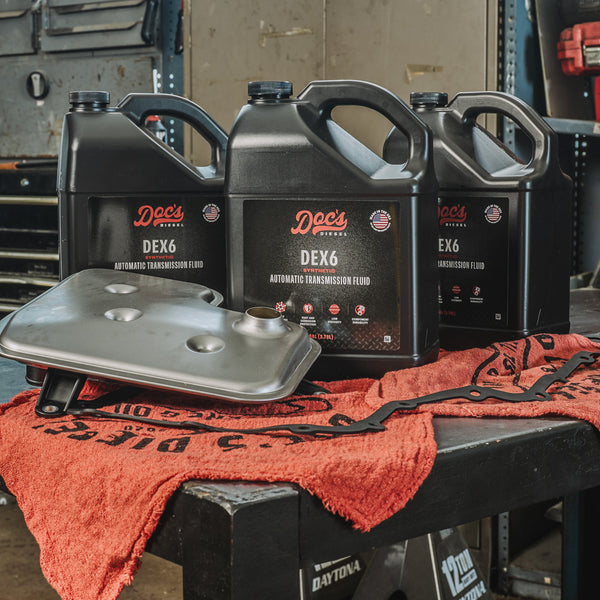 Doc's Diesel Ford 6.7L Powerstroke 6R140 Transmission Service Kit 2011-2019 Lifestyle brand_Doc's Diesel (Gallons 3)