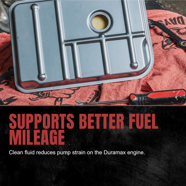 Doc's Diesel Chevrolet/GMC 6.6L Duramax LT1000, LT2000, LT2400 Transmission Filter Kit Deep Pan 2001-2019