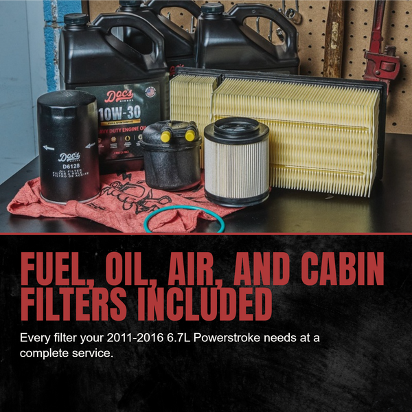 Doc's Diesel Ford 6.7L Powerstroke Filter Set 2011-2016