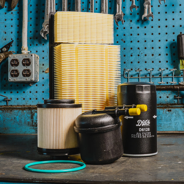 Doc's Diesel Ford 6.7L Powerstroke Filter Set 2011-2016 Lifestyle