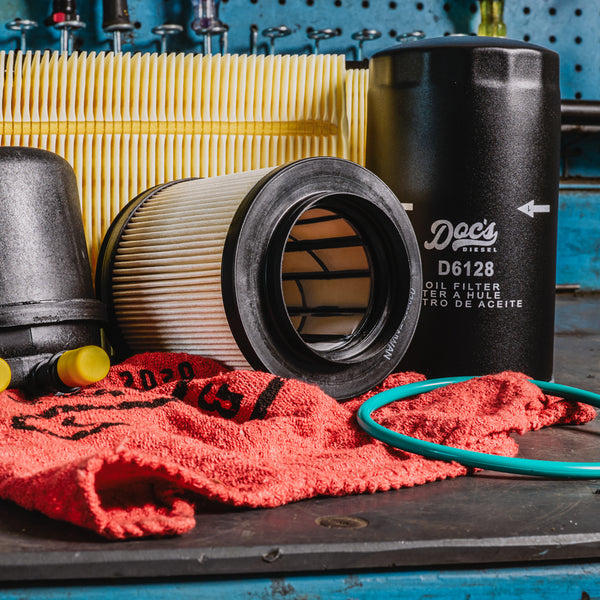 Doc's Diesel Ford 6.7L Powerstroke Filter Set 2011-2016 Lifestyle