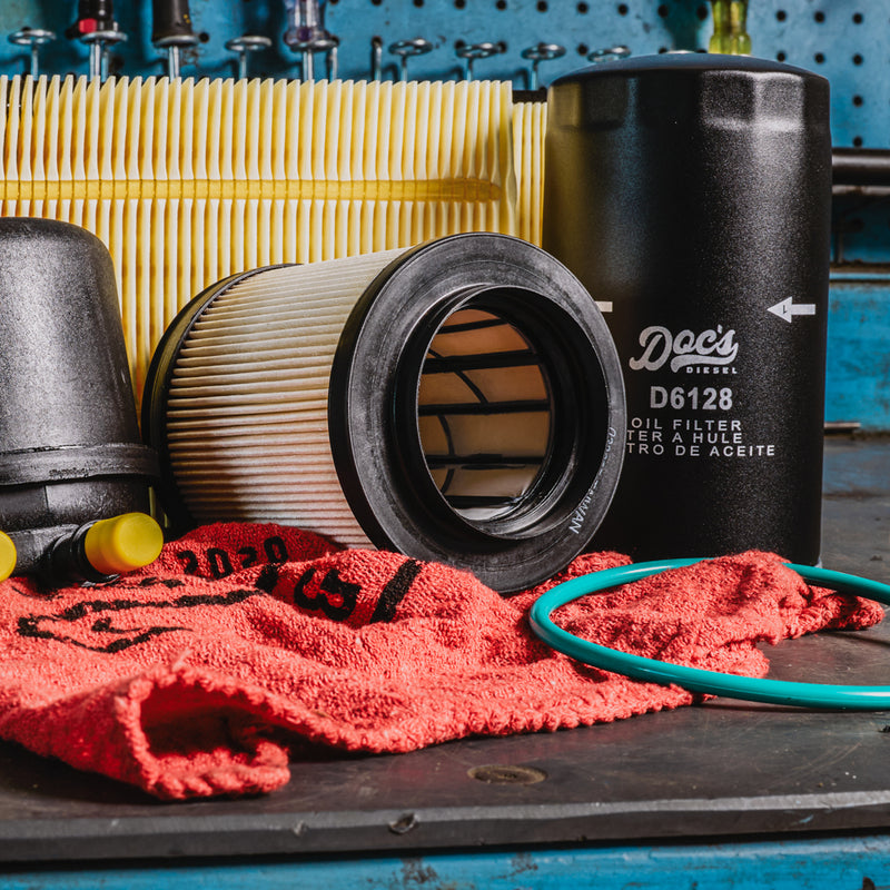 Doc's Diesel Ford 6.7L Powerstroke Filter Set 2011-2016 Lifestyle