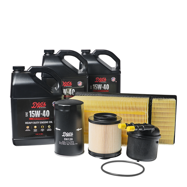 Doc's Diesel Ford 6.7L Powerstroke 15W-40 SEMI Synthetic Oil + Filter Maintenance Kit 2011-2016 brand_Doc's Diesel Gallons 3