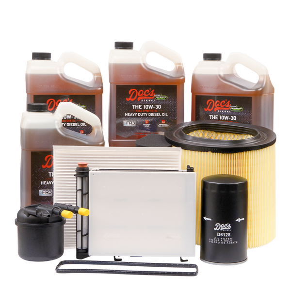 Doc's Ford 6.7L Powerstroke 10W-30 Full Synthetic Oil + Filter Maintenance Kit 2017-2019 brand_Hot Shot's Gallons 4