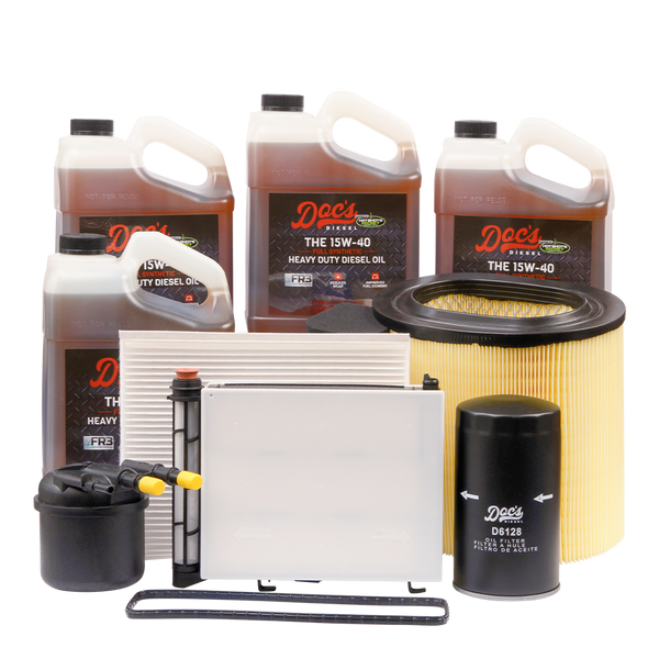 Doc's Ford 6.7L Powerstroke 15W-40 Full Synthetic Oil + Filter Maintenance Kit 2017-2019 brand_Hot Shot's Gallons 4