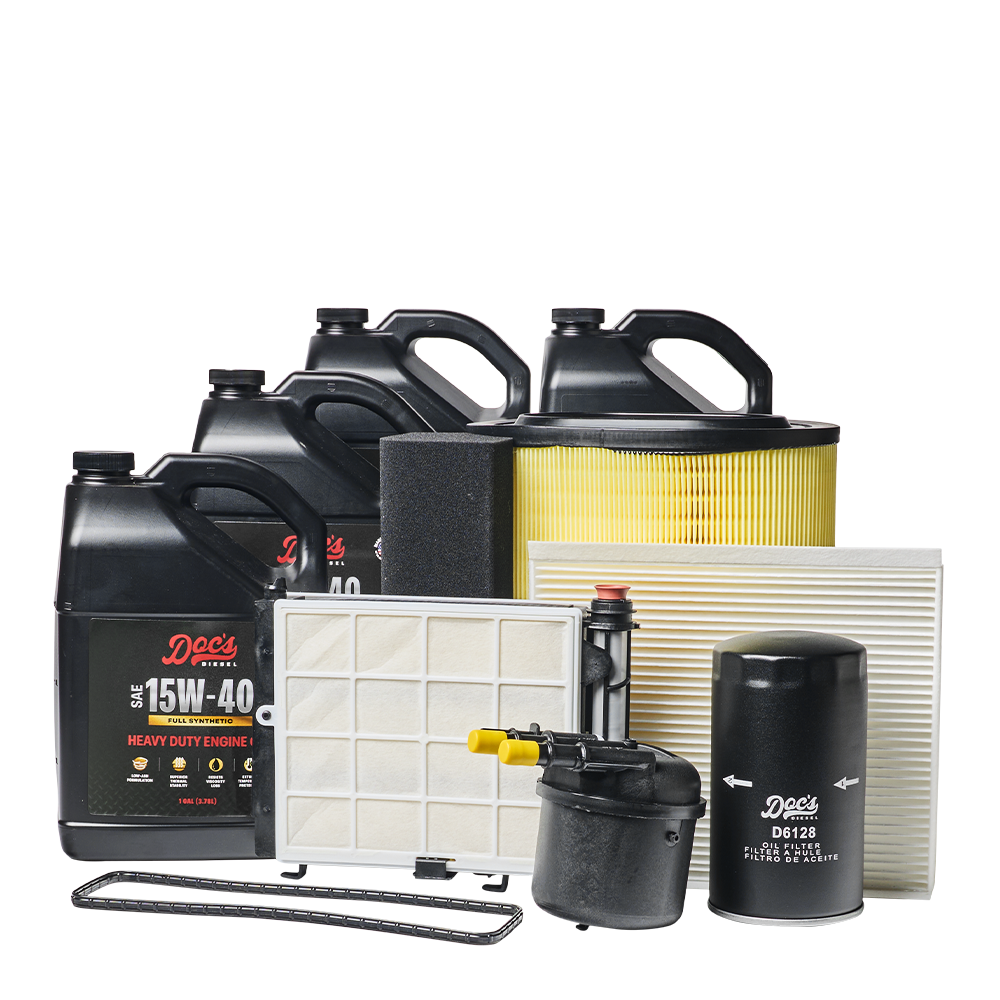 Doc's Diesel Ford 6.7L Powerstroke 15W-40 Full Synthetic Oil + Filter Maintenance Kit 2017-2019 brand_Doc's Diesel Gallons 4
