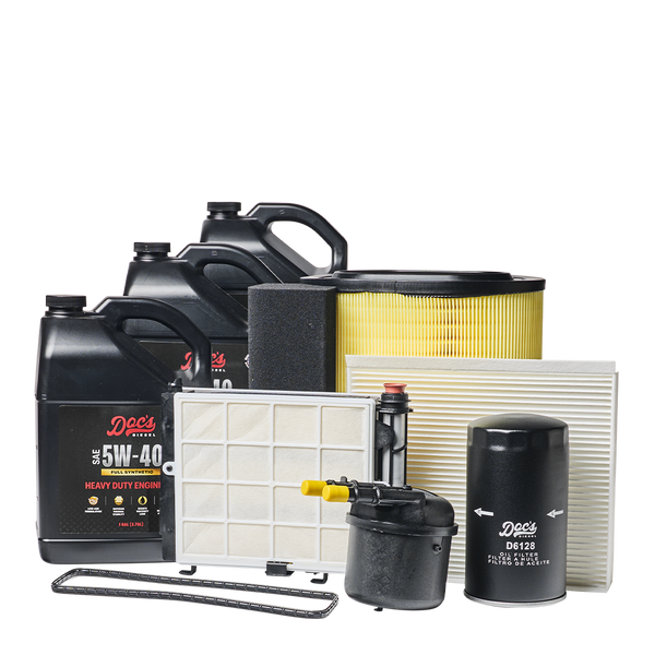 Doc's Diesel Ford 6.7L Powerstroke 5W-40 Full Synthetic Oil + Filter Maintenance Kit 2017-2019 brand_Doc's Diesel Gallons 3