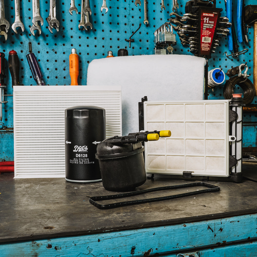 Doc's Diesel Ford 6.7L Powerstroke Filter Combo Kit 2020-2025 Lifestyle