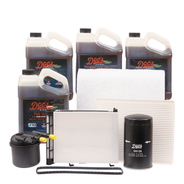 Doc's Ford 6.7L Powerstroke 15W-40 SEMI Synthetic Oil + Filter Maintenance Kit 2020-2025 brand_Hot Shot's Gallons 4