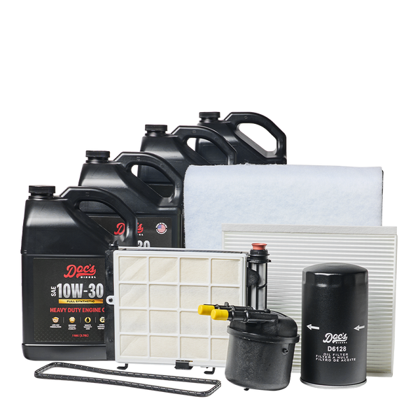Doc's Diesel Ford 6.7L Powerstroke 10W-30 Full Synthetic Oil + Filter Maintenance Kit 2020-2025 brand_Doc's Diesel Gallons 4