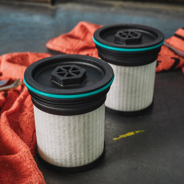 Doc's Diesel Jeep Grand Cherokee 3.0L EcoDiesel Fuel Filter 2014-2020 (Set of 2) Lifestyle