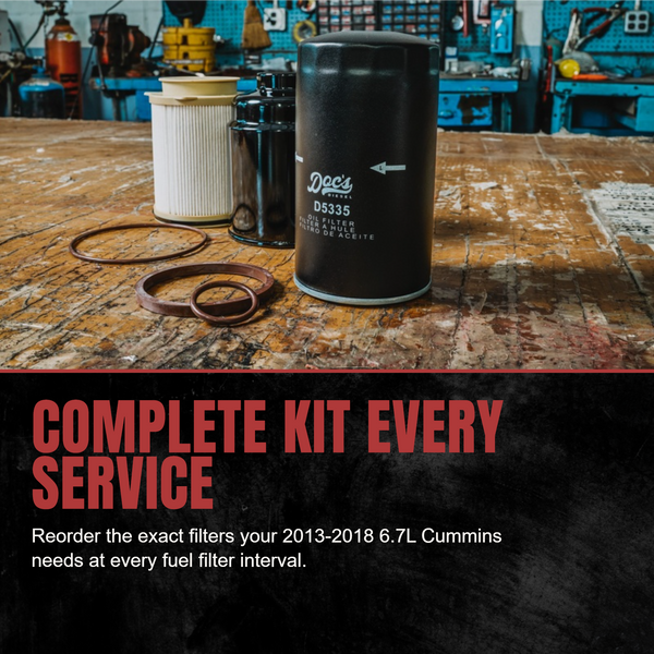 Doc's Diesel Ram 6.7L Cummins Filter Set 2013-2018