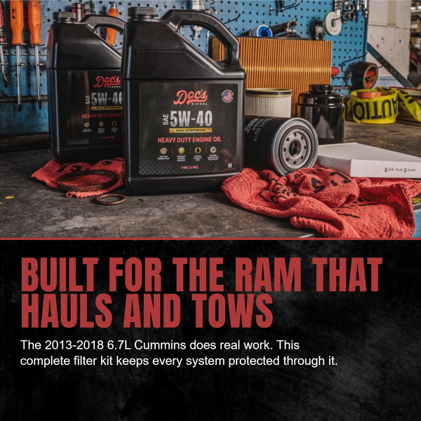 Doc's Diesel Ram 6.7L Cummins Filter Combo Kit 2013-2018