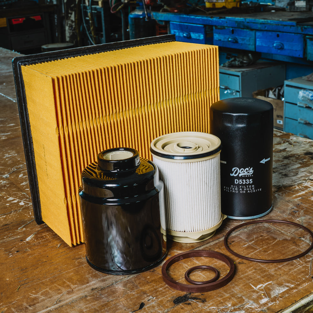 Doc's Diesel Dodge RAM 6.7L Cummins Filter Combo Kit 2013-2018 Lifestyle