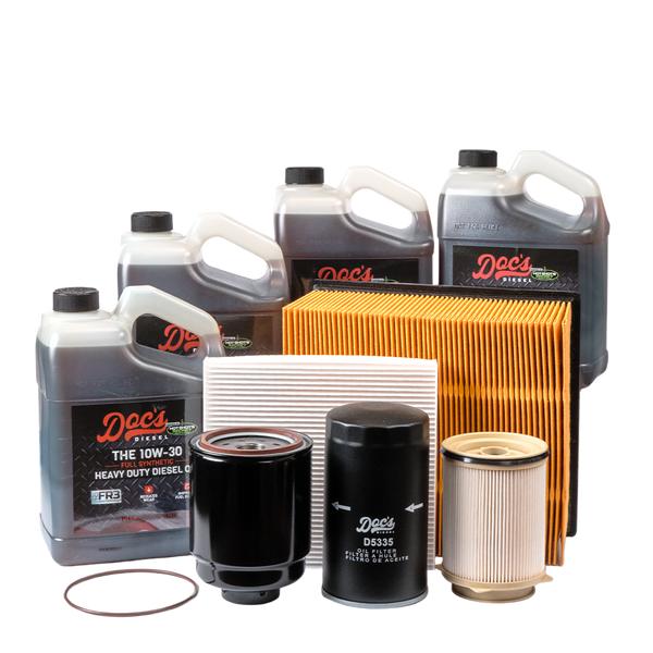 Doc's Diesel RAM 6.7L Cummins 10W-30 Full Synthetic Oil + Filter Maintenance Kit 2013-2018 Gallons 4