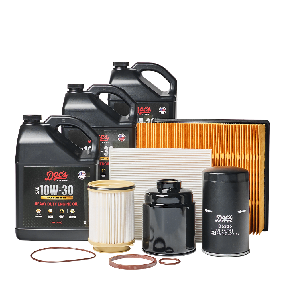 Doc's Diesel RAM 6.7L Cummins 10W-30 Full Synthetic Oil + Filter Maintenance Kit 2013-2018 brand_Doc's Diesel Gallons 3