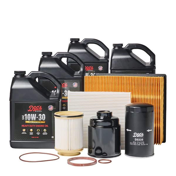 Doc's Diesel RAM 6.7L Cummins 10W-30 Full Synthetic Oil + Filter Maintenance Kit 2013-2018 brand_Doc's Diesel Gallons 4
