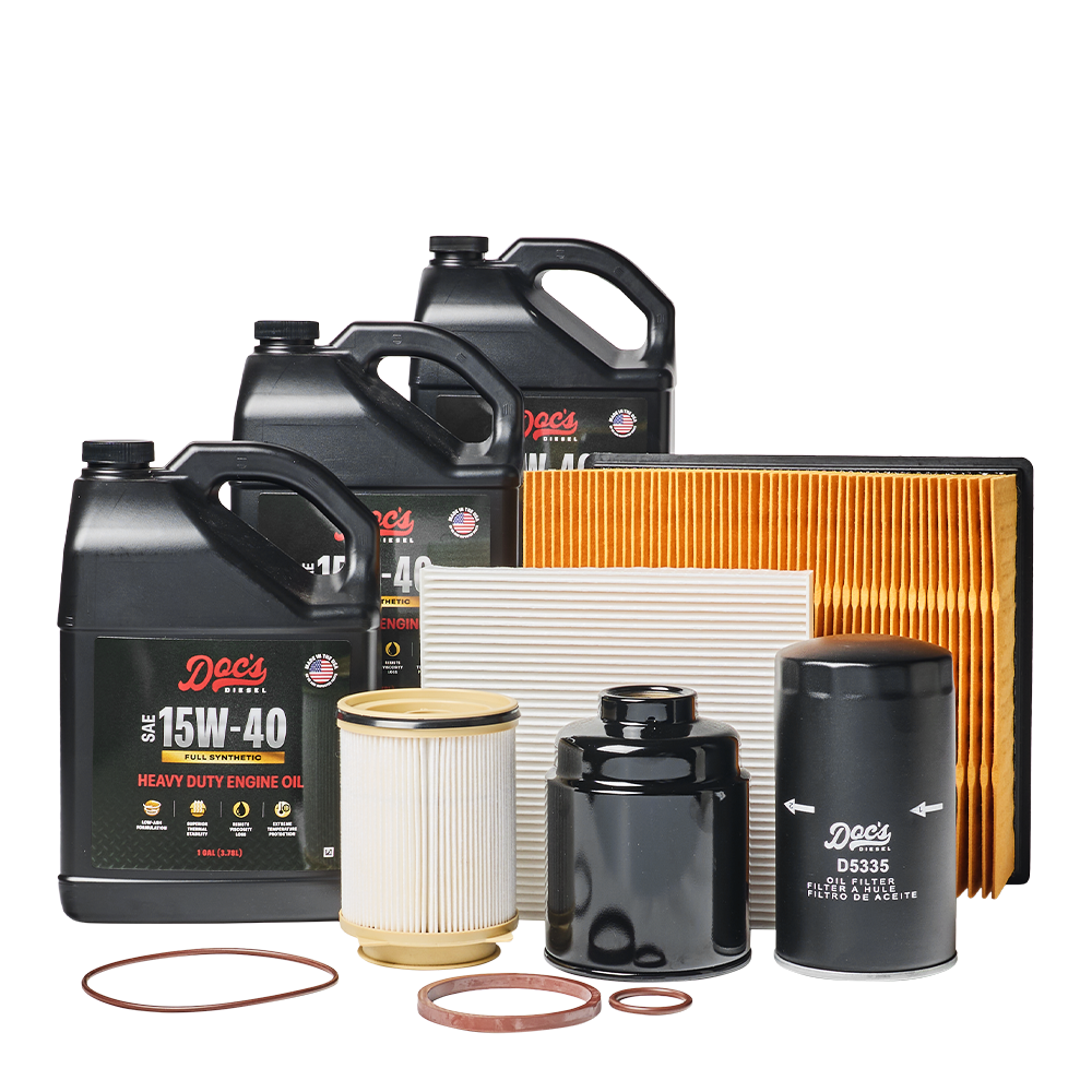 Doc's Diesel RAM 6.7L Cummins 15W-40 Full Synthetic Oil + Filter Maintenance Kit 2013-2018 brand_Doc's Diesel Gallons 3