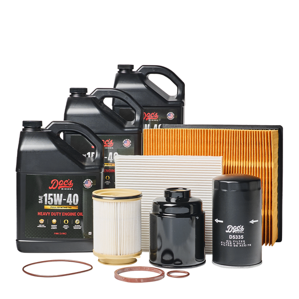 Doc's Diesel RAM 6.7L Cummins 15W-40 Full Synthetic Oil + Filter Maintenance Kit 2013-2018 brand_Doc's Diesel Gallons 3
