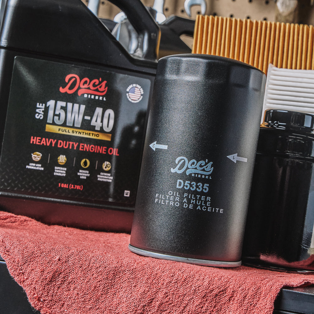 Doc's Diesel RAM 6.7L Cummins 15W-40 Full Synthetic Oil + Filter Maintenance Kit 2013-2018 brand_Doc's Diesel