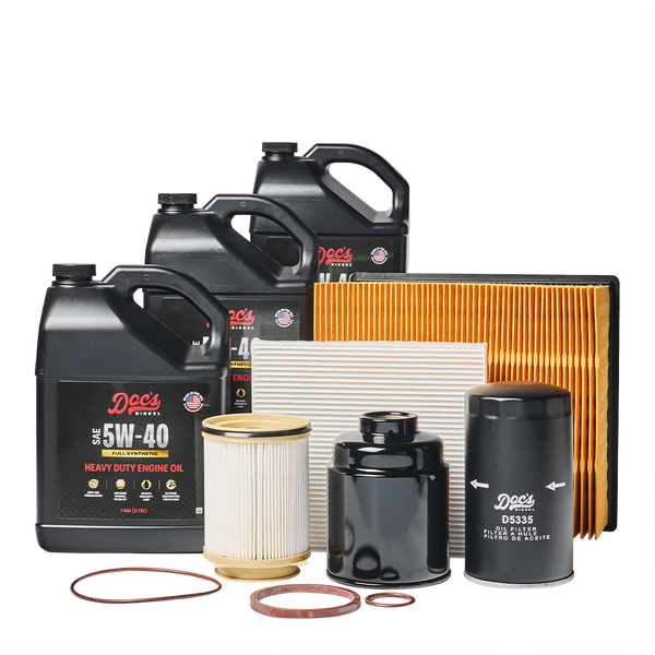 Doc's Diesel RAM 6.7L Cummins 5W-40 Full Synthetic Oil + Filter Maintenance Kit 2013-2018 brand_Doc's Diesel Gallons 3