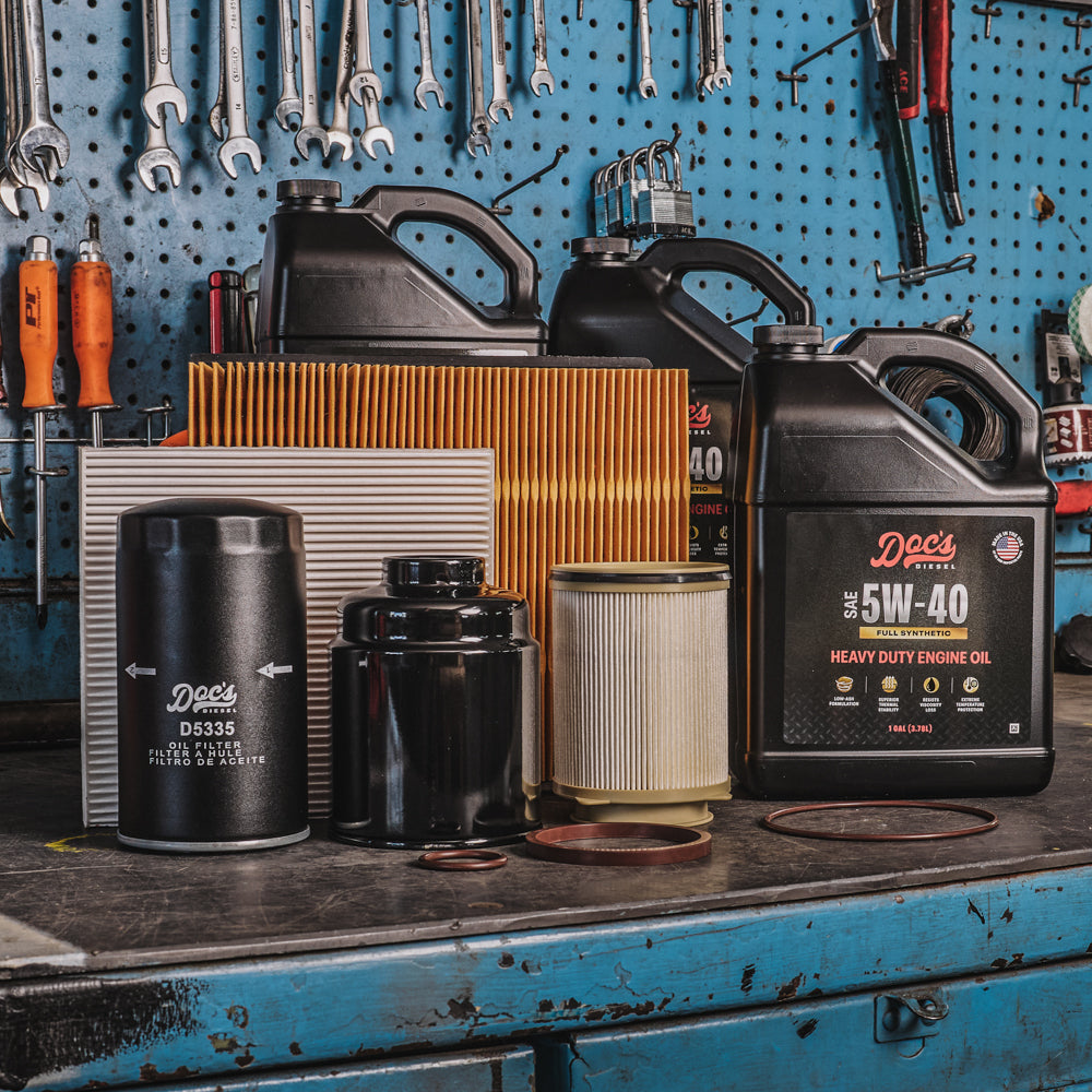 Doc's Diesel RAM 6.7L Cummins 5W-40 Full Synthetic Oil + Filter Maintenance Kit 2013-2018 brand_Doc's Diesel