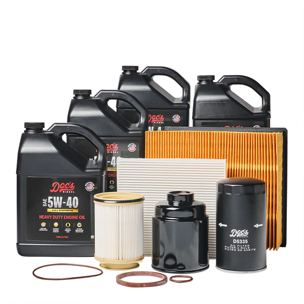 Doc's Diesel RAM 6.7L Cummins 5W-40 Full Synthetic Oil + Filter Maintenance Kit 2013-2018 brand_Doc's Diesel Gallons 4