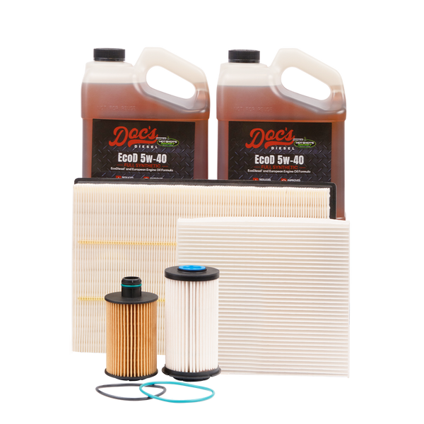 Doc's Diesel RAM 1500 3.0L EcoDiesel 5W-40 Full Synthetic EcoDiesel Oil + Filter Maintenance Kit 2014-2019 Gallons 2