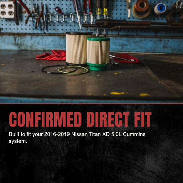 Doc's Diesel Nissan Titan XD 5.0L Cummins Fuel/Water Separator 2016-2019